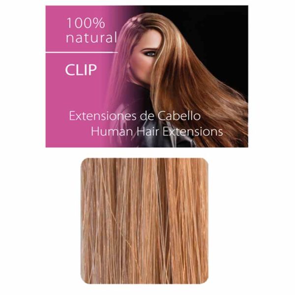 Włosy Clip złoty blond