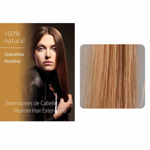 Włosy Keratin średni blond