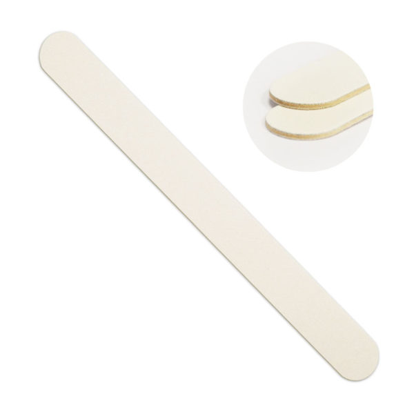 Pilnik do paznokci wooden 100/180 biały
